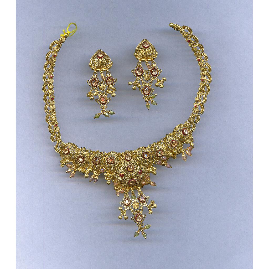 GOLD HALF SET ROUND ANTIQUE GENERAL