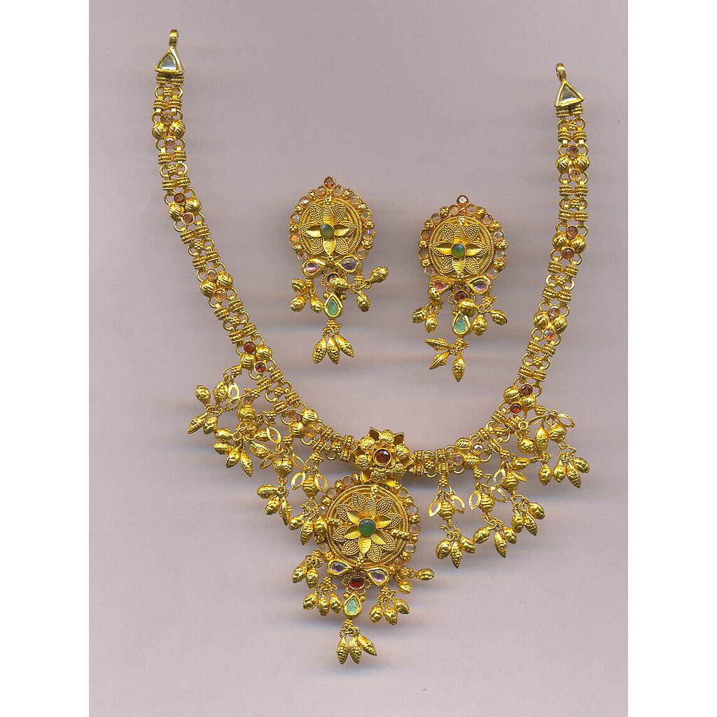 GOLD HALF SET ROUND ANTIQUE GENERAL