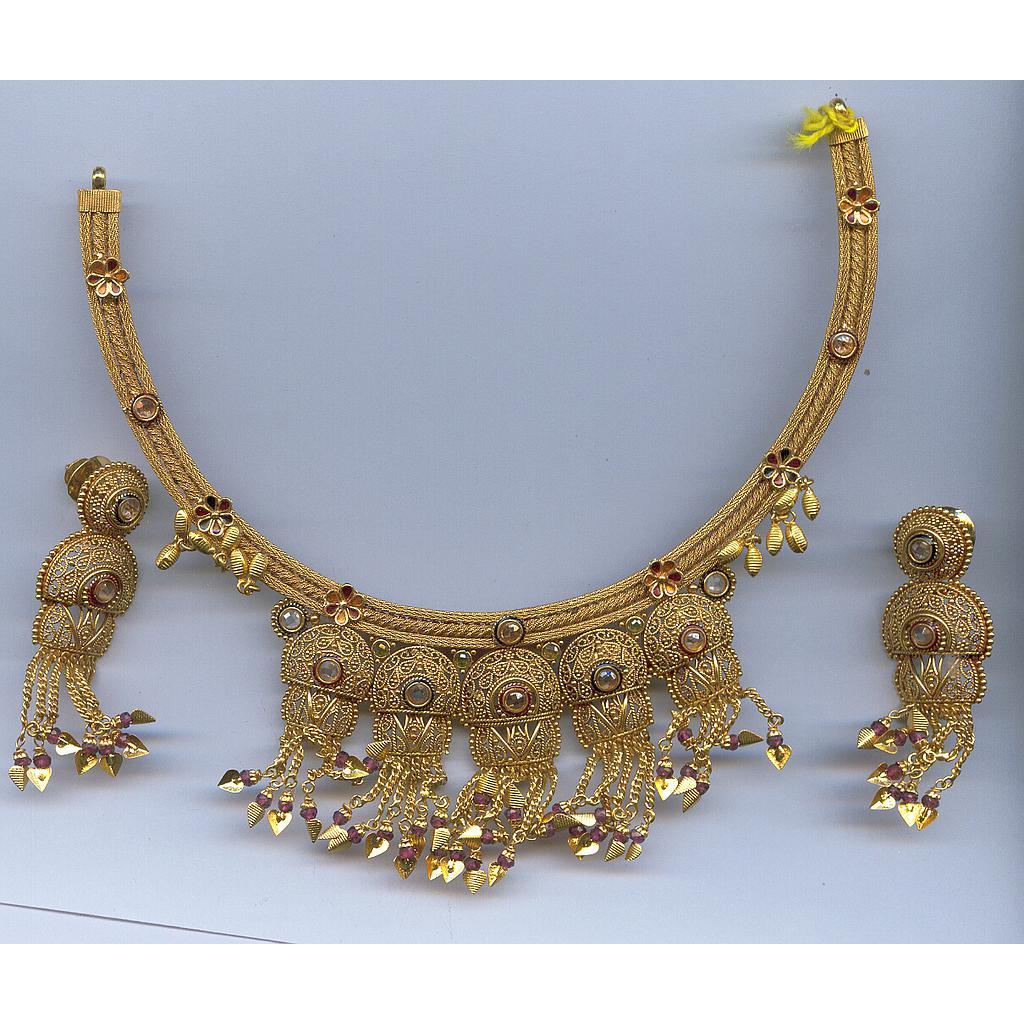 GOLD HALF SET ROUND ANTIQUE GENERAL