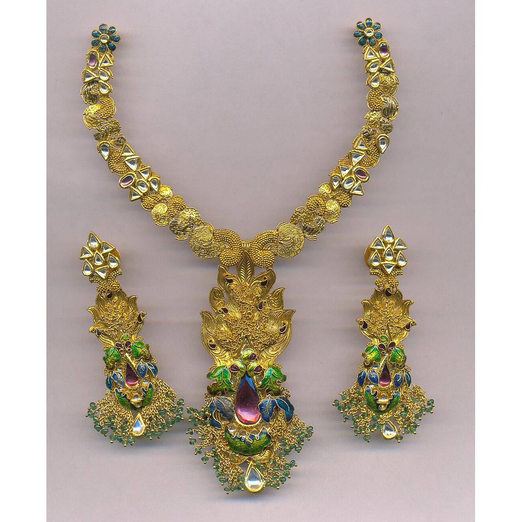 GOLD HALF SET ROUND ANTIQUE GENERAL