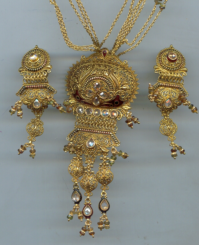 GOLD HALF SET ROUND ANTIQUE GENERAL
