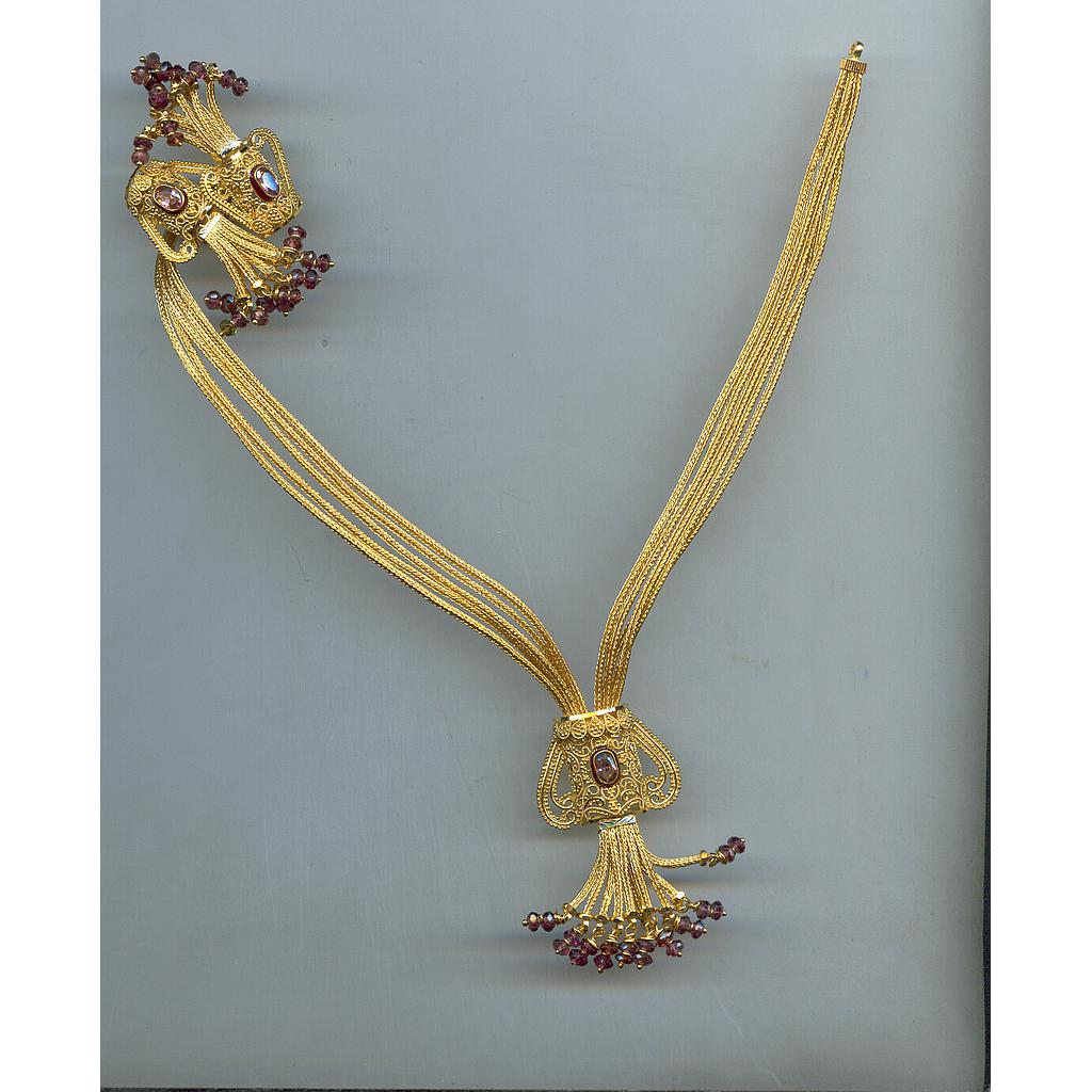 GOLD HALF SET ROUND ANTIQUE GENERAL
