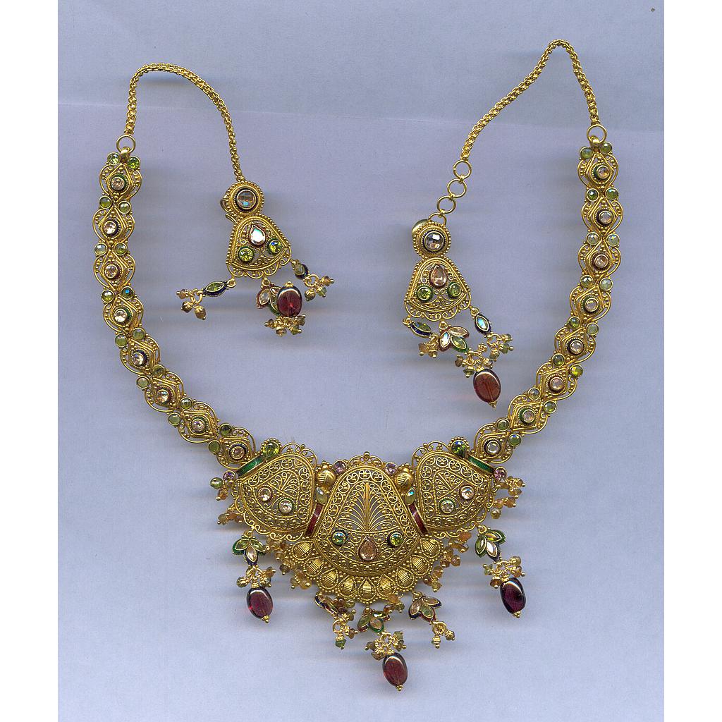 GOLD HALF SET ROUND ANTIQUE GENERAL