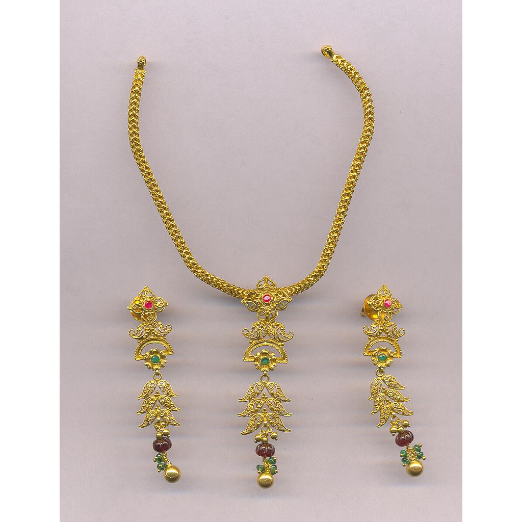GOLD HALF SET ROUND ANTIQUE GENERAL