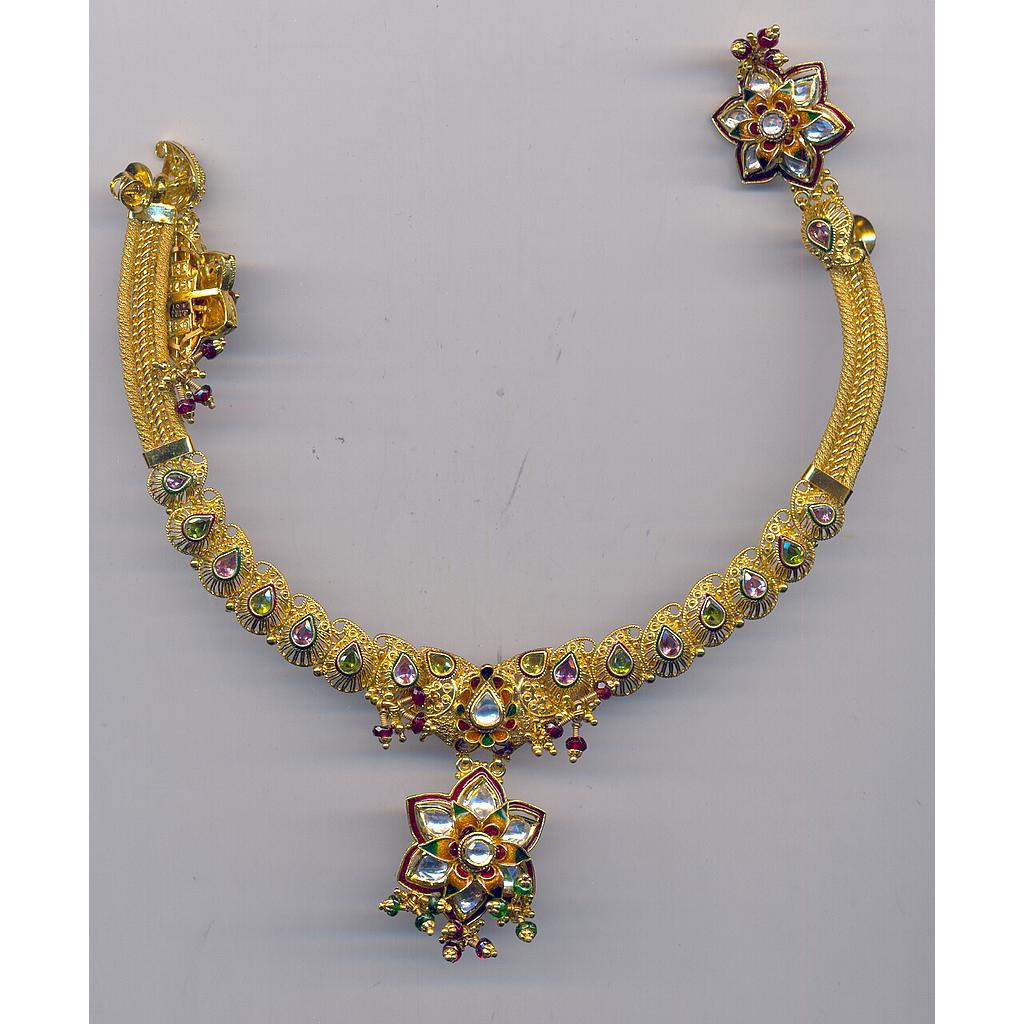GOLD HALF SET ROUND ANTIQUE GENERAL