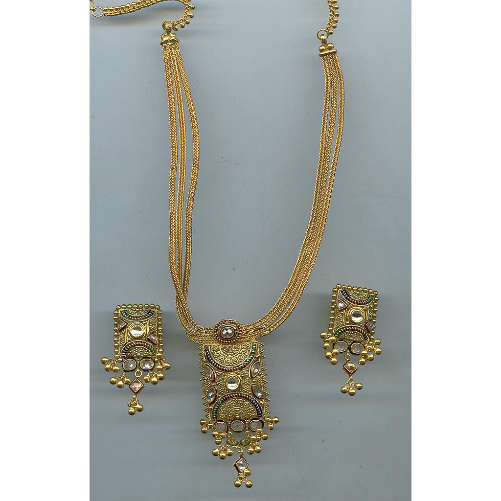 GOLD HALF SET ROUND ANTIQUE GENERAL