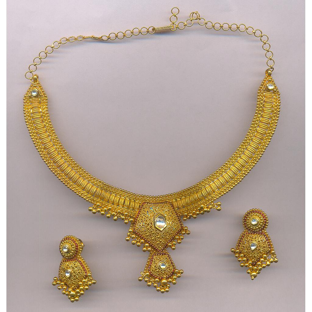 GOLD HALF SET ROUND ANTIQUE GENERAL