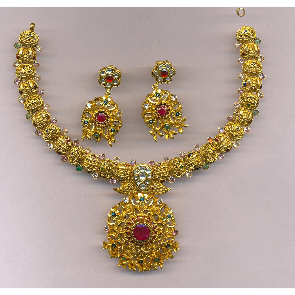 GOLD HALF SET ROUND ANTIQUE GENERAL