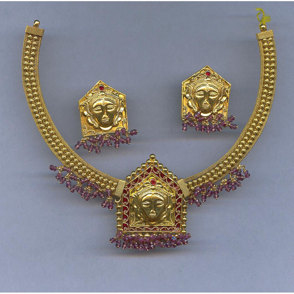 GOLD HALF SET ROUND ANTIQUE GENERAL