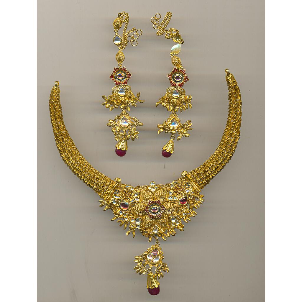 GOLD HALF SET ROUND ANTIQUE GENERAL