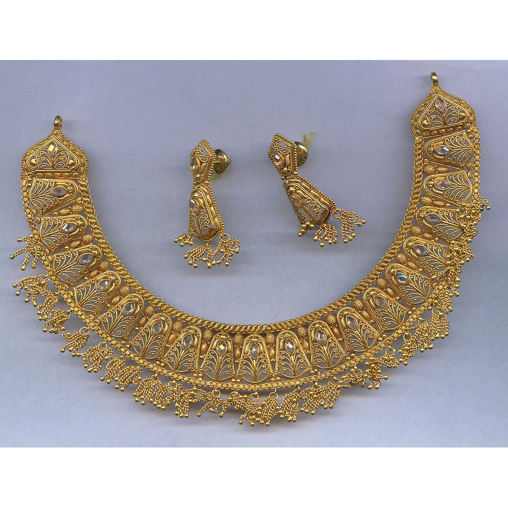 GOLD HALF SET ROUND ANTIQUE GENERAL