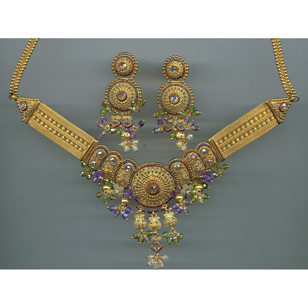 GOLD HALF SET ROUND ANTIQUE GENERAL