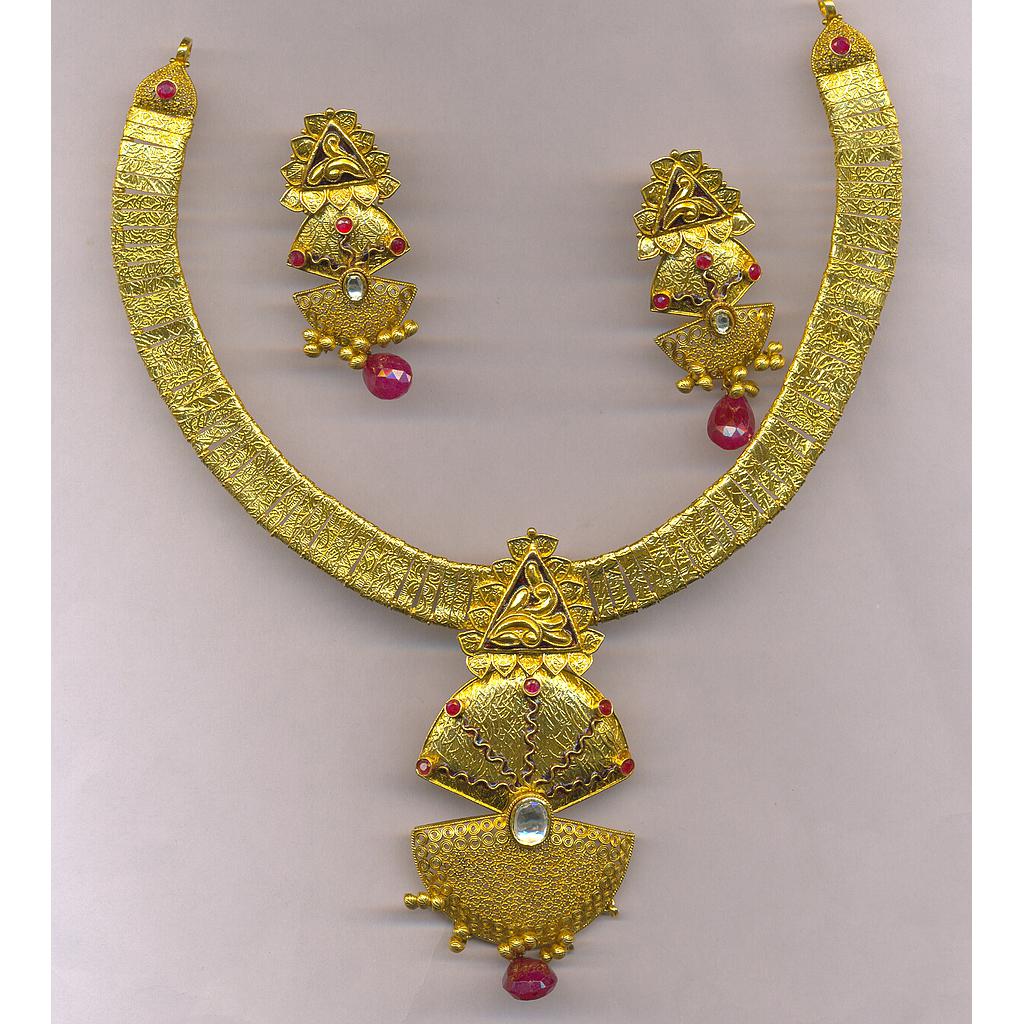 GOLD HALF SET ROUND ANTIQUE GENERAL