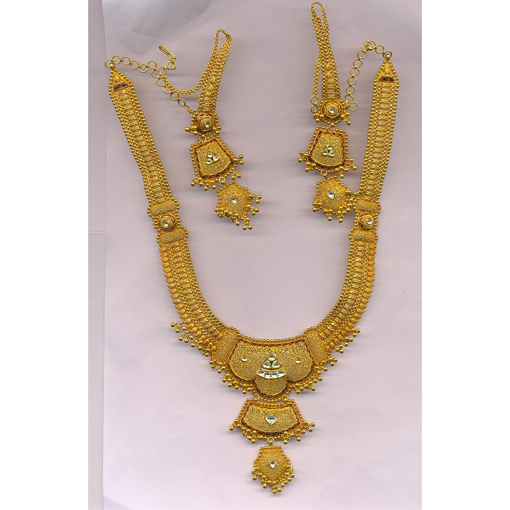 GOLD HALF SET ROUND ANTIQUE GENERAL