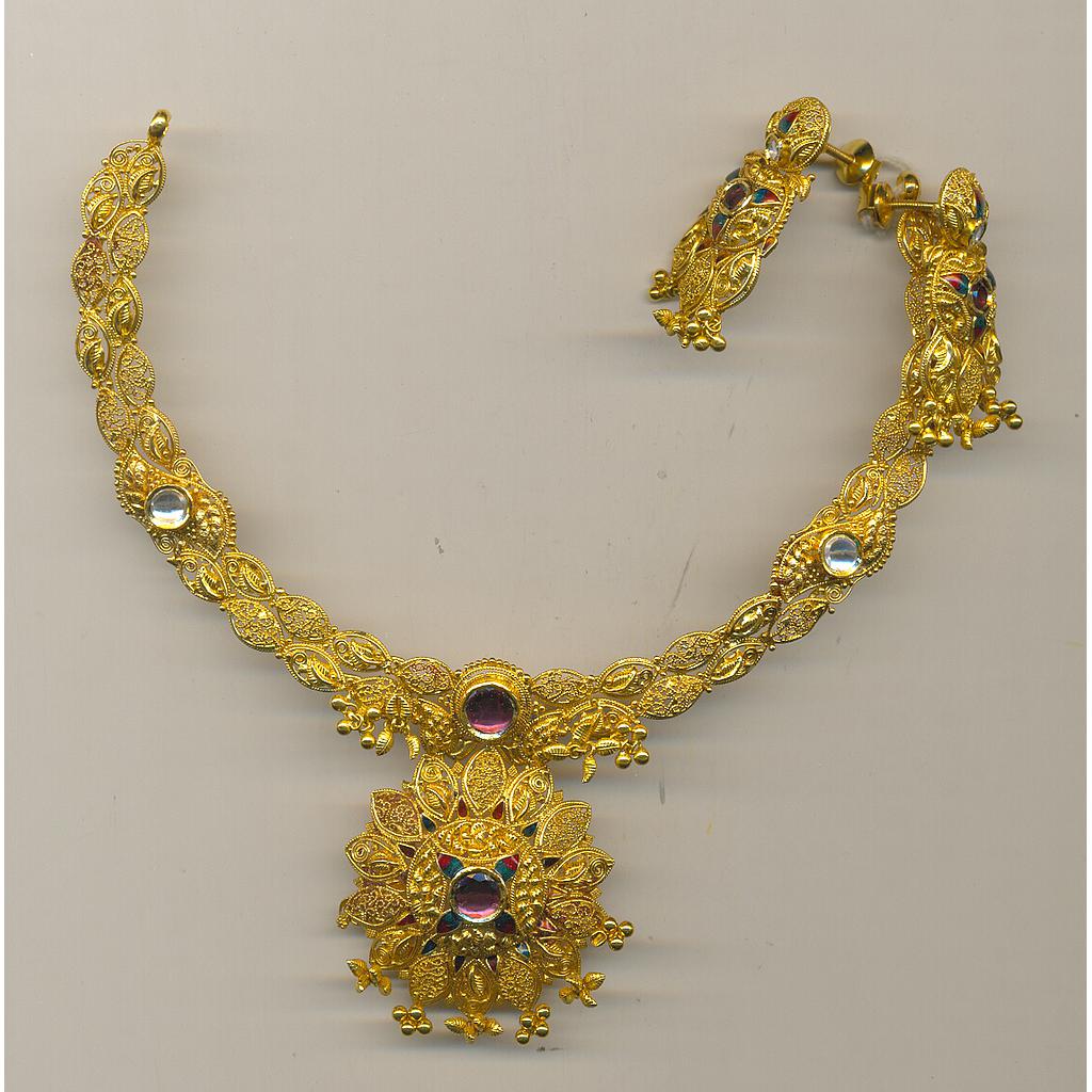 GOLD HALF SET ROUND ANTIQUE GENERAL