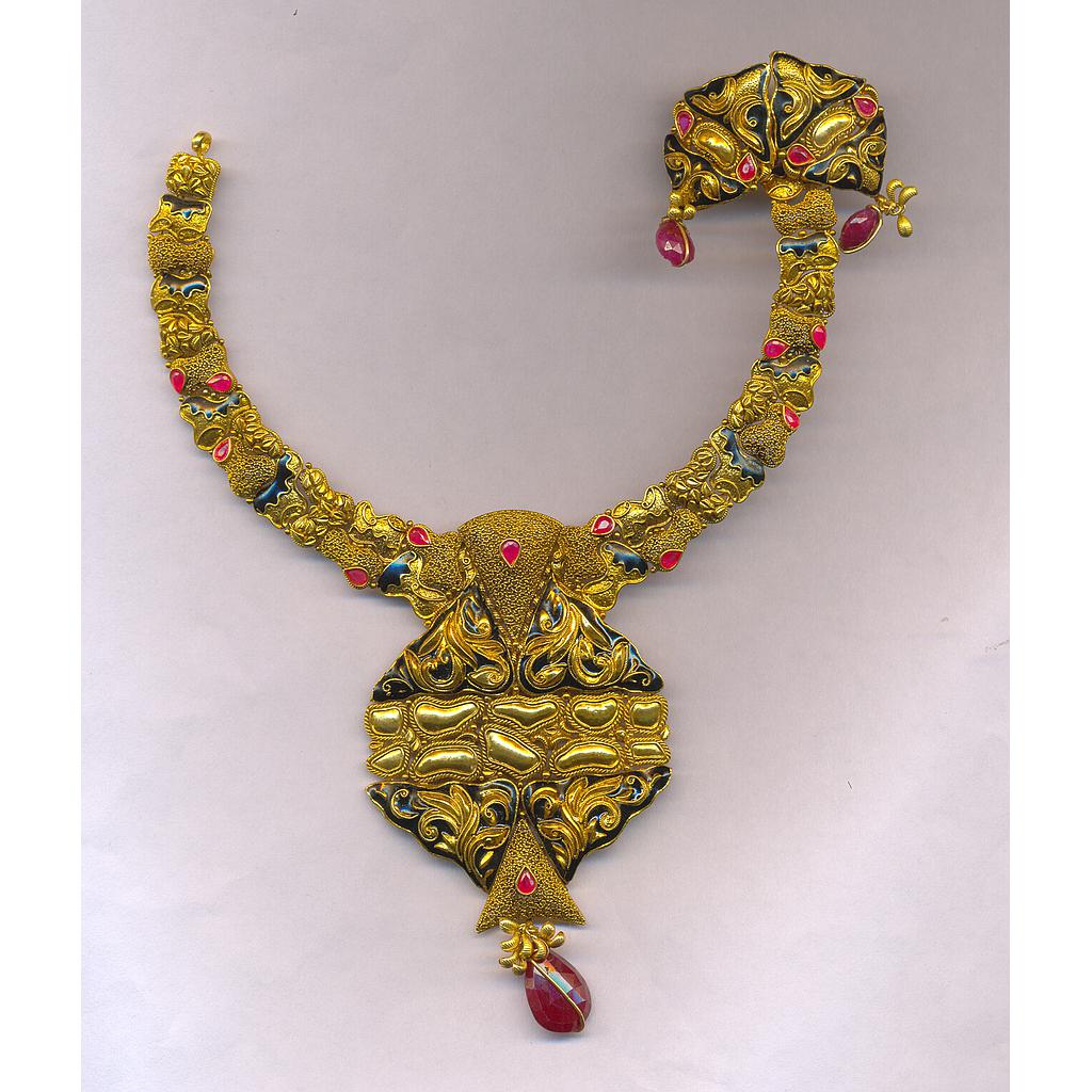 GOLD HALF SET ROUND ANTIQUE GENERAL