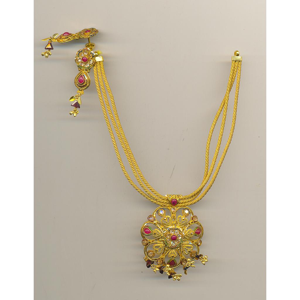 GOLD HALF SET ROUND ANTIQUE GENERAL