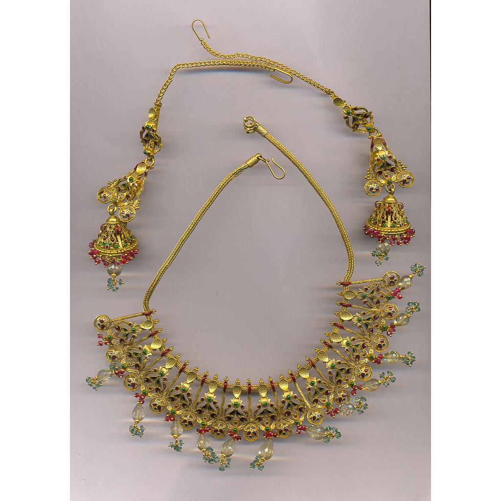 GOLD HALF SET ROUND ANTIQUE GENERAL