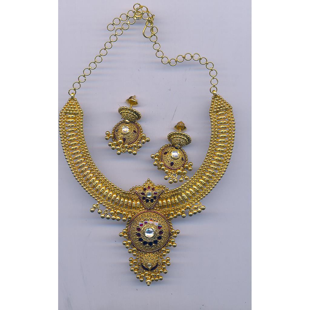 GOLD HALF SET ROUND ANTIQUE GENERAL