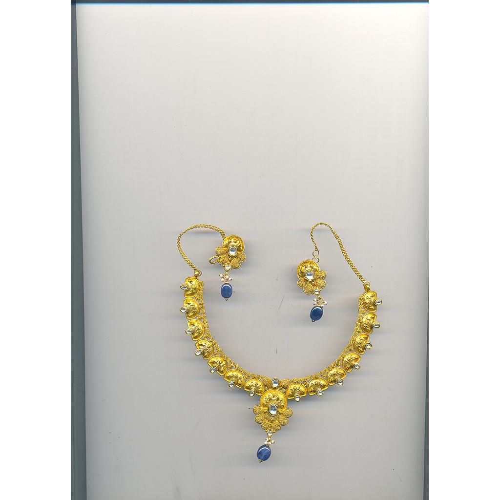 GOLD HALF SET ROUND ANTIQUE GENERAL