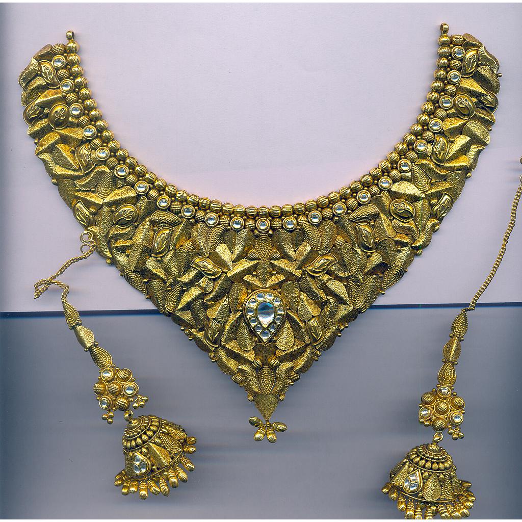 GOLD HALF SET ROUND ANTIQUE GENERAL