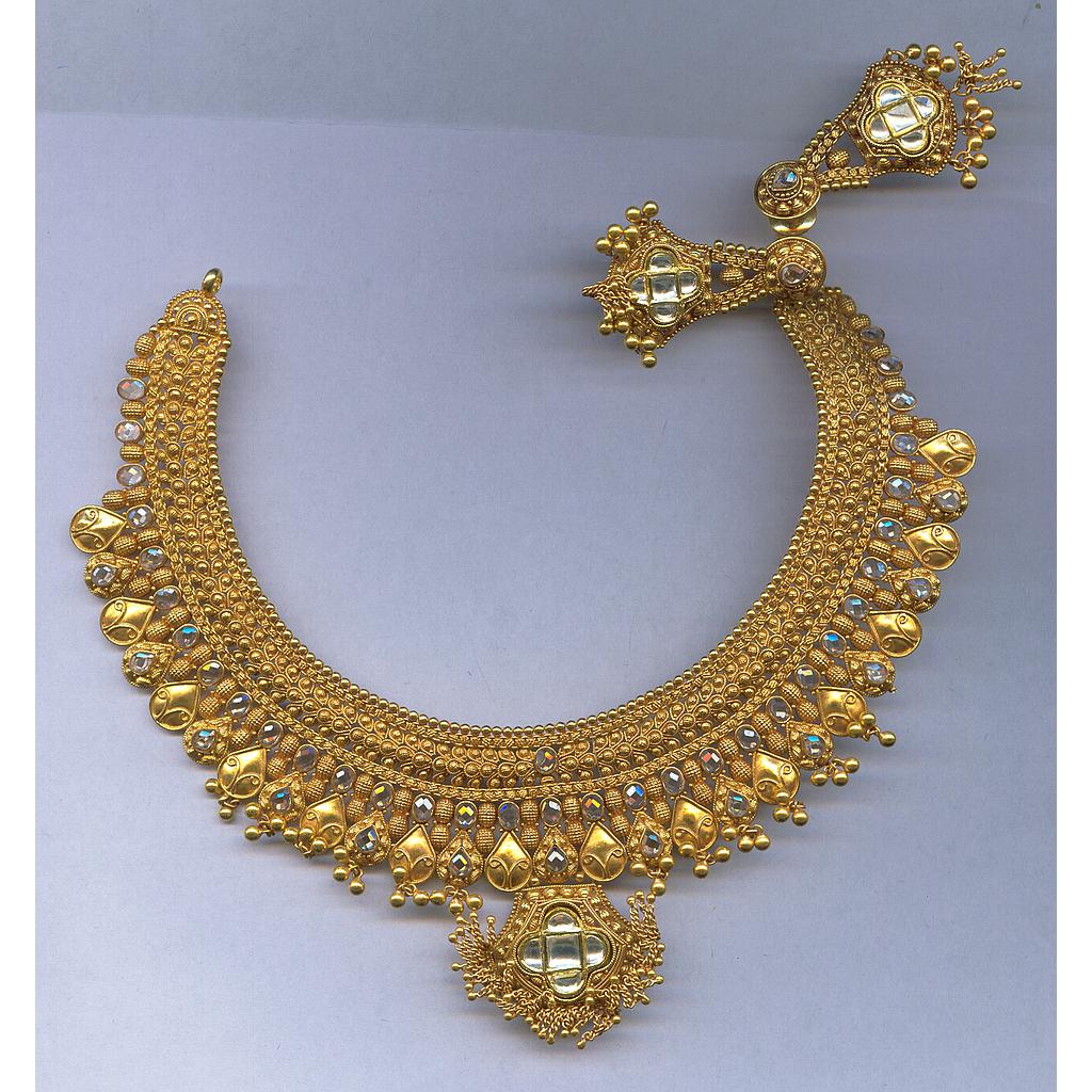 GOLD HALF SET ROUND ANTIQUE GENERAL