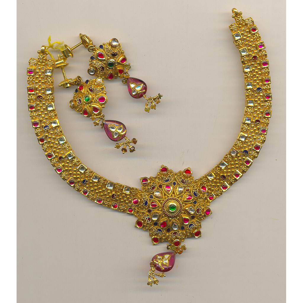 GOLD HALF SET ROUND ANTIQUE GENERAL