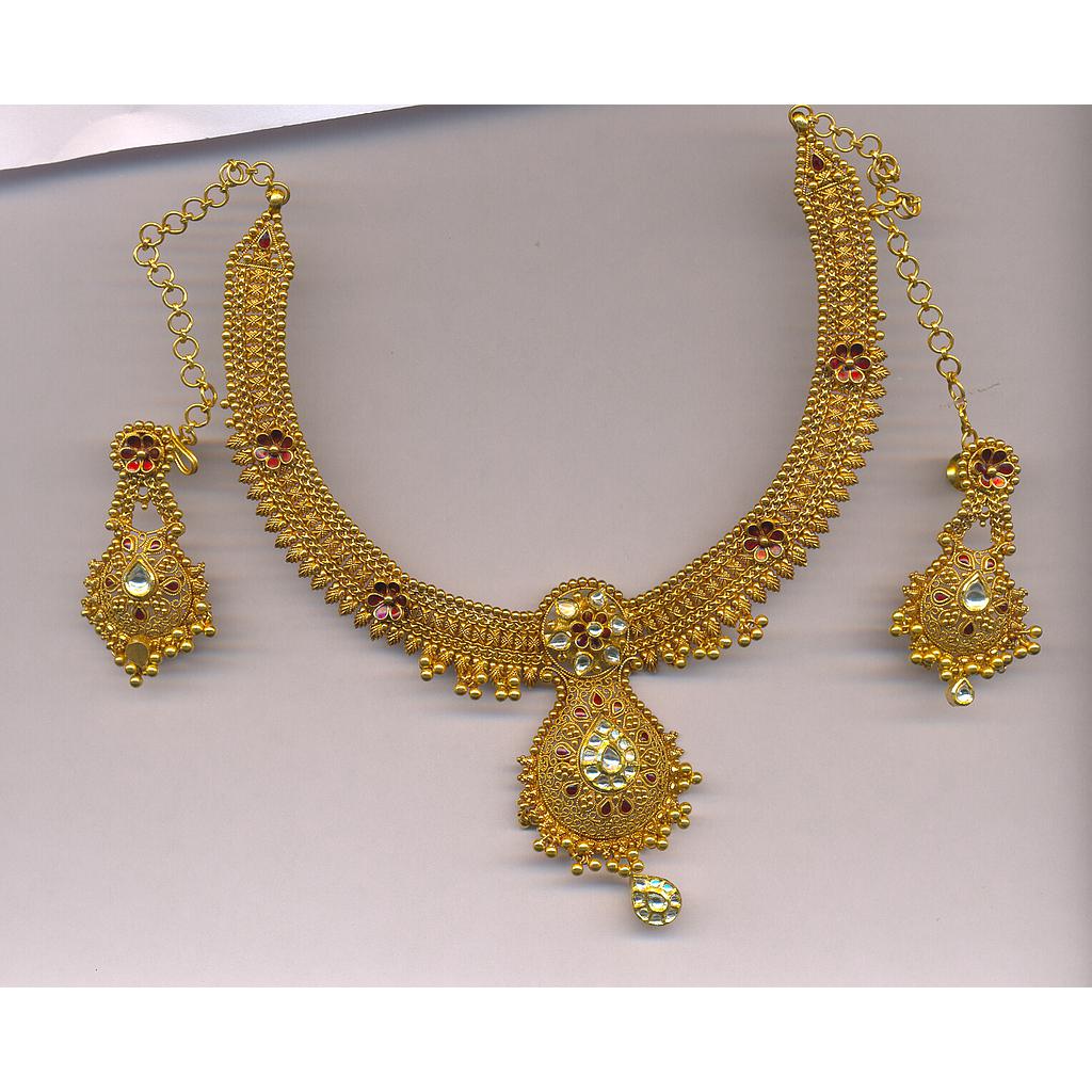 GOLD HALF SET ROUND ANTIQUE GENERAL
