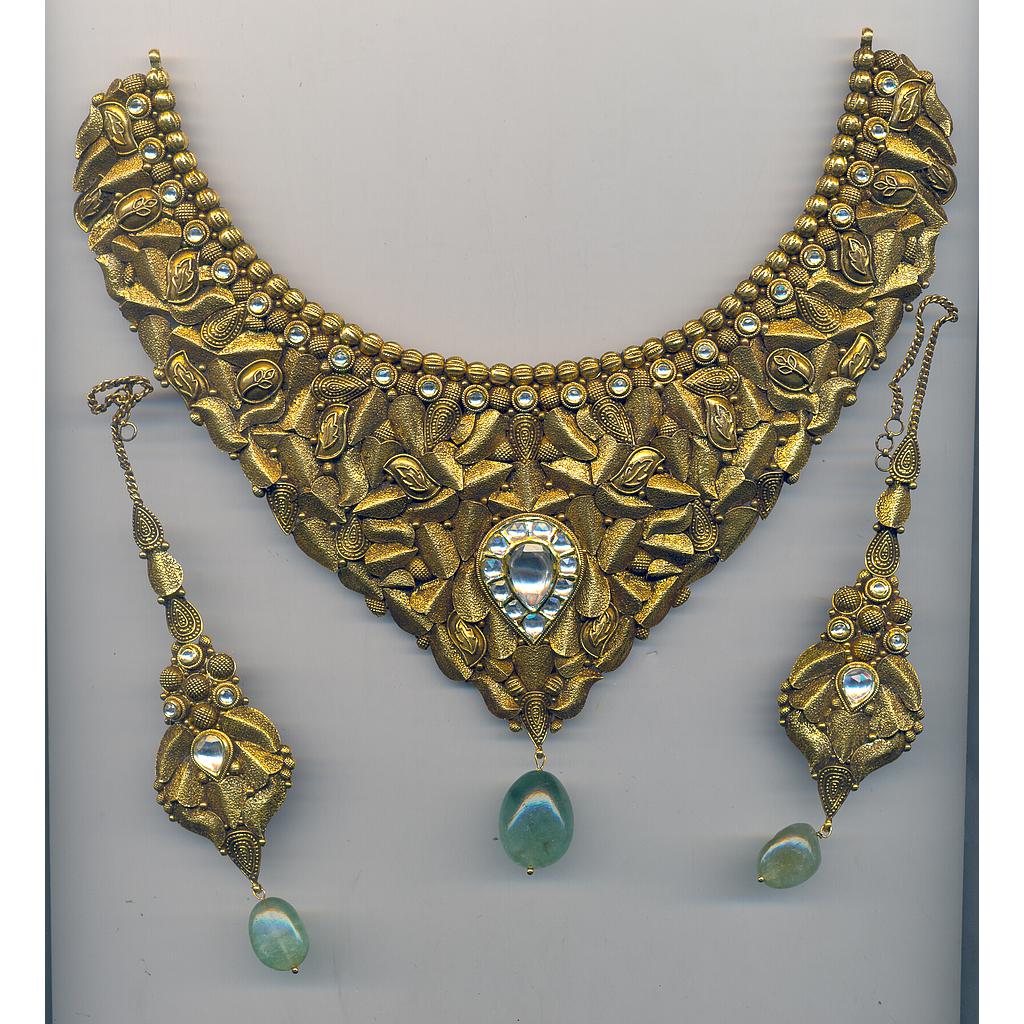 GOLD HALF SET ROUND ANTIQUE GENERAL