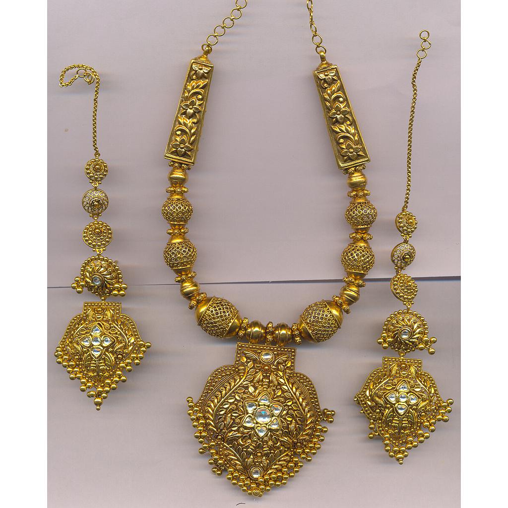 GOLD HALF SET ROUND ANTIQUE GENERAL