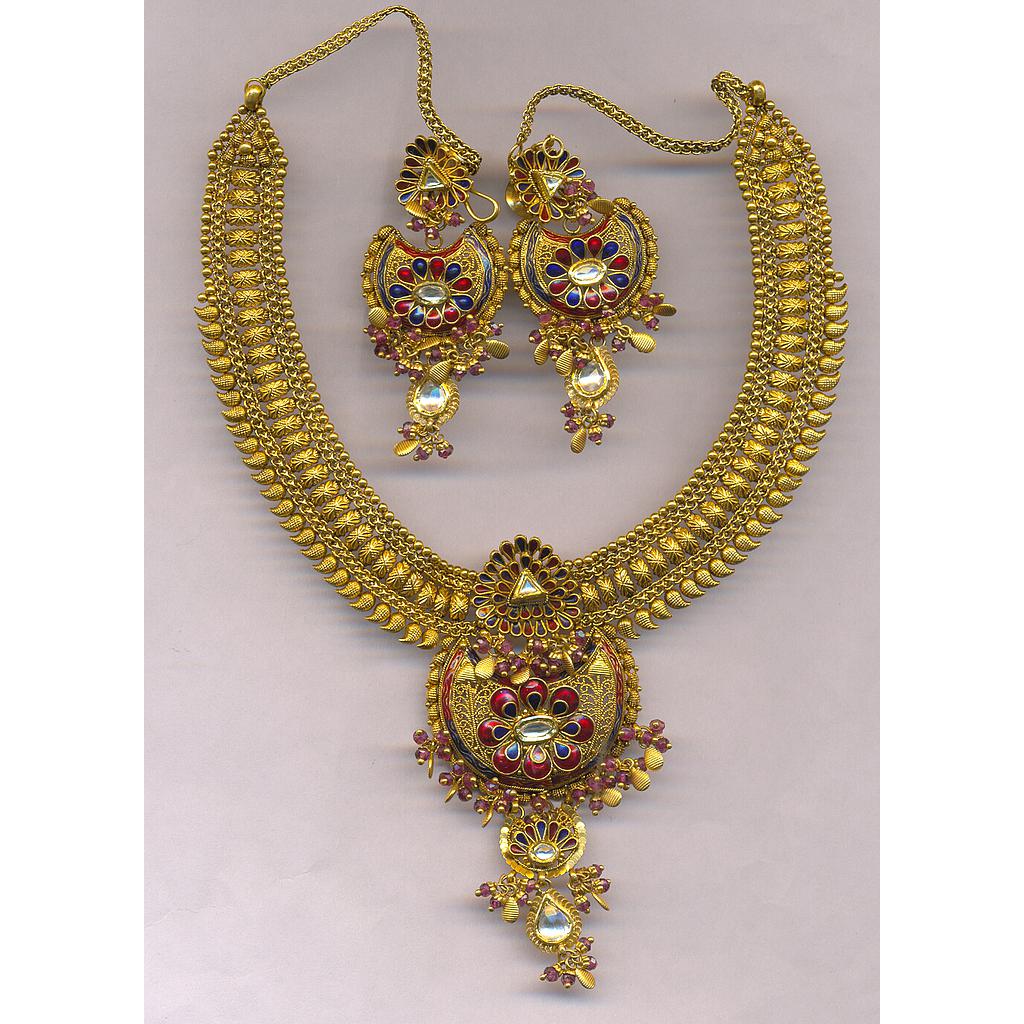 GOLD HALF SET ROUND ANTIQUE GENERAL
