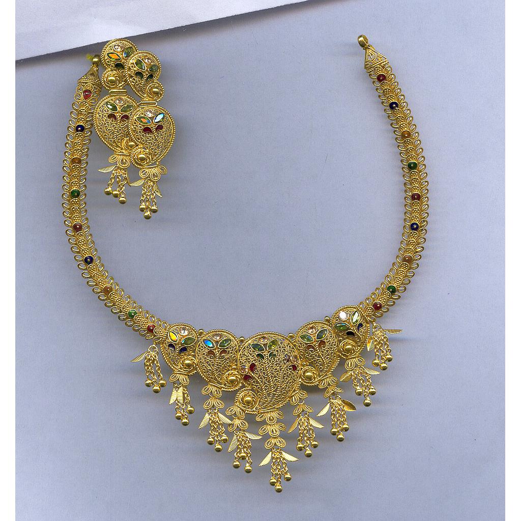 GOLD HALF SET ROUND ANTIQUE GENERAL