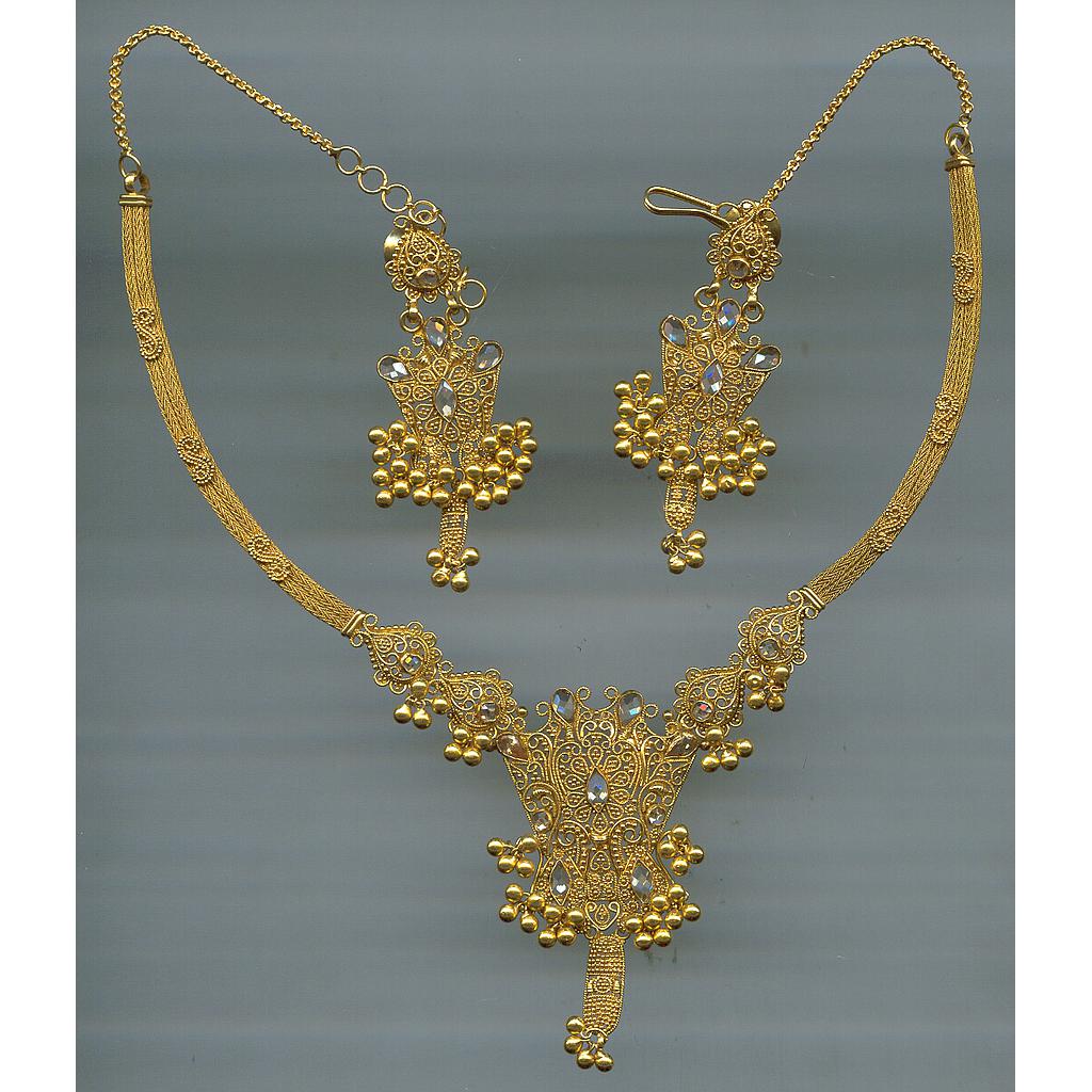 GOLD HALF SET ROUND ANTIQUE GENERAL