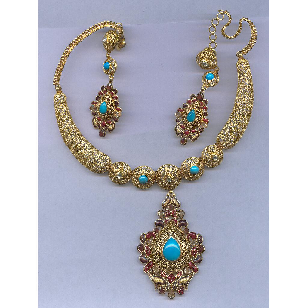 GOLD HALF SET ROUND ANTIQUE GENERAL