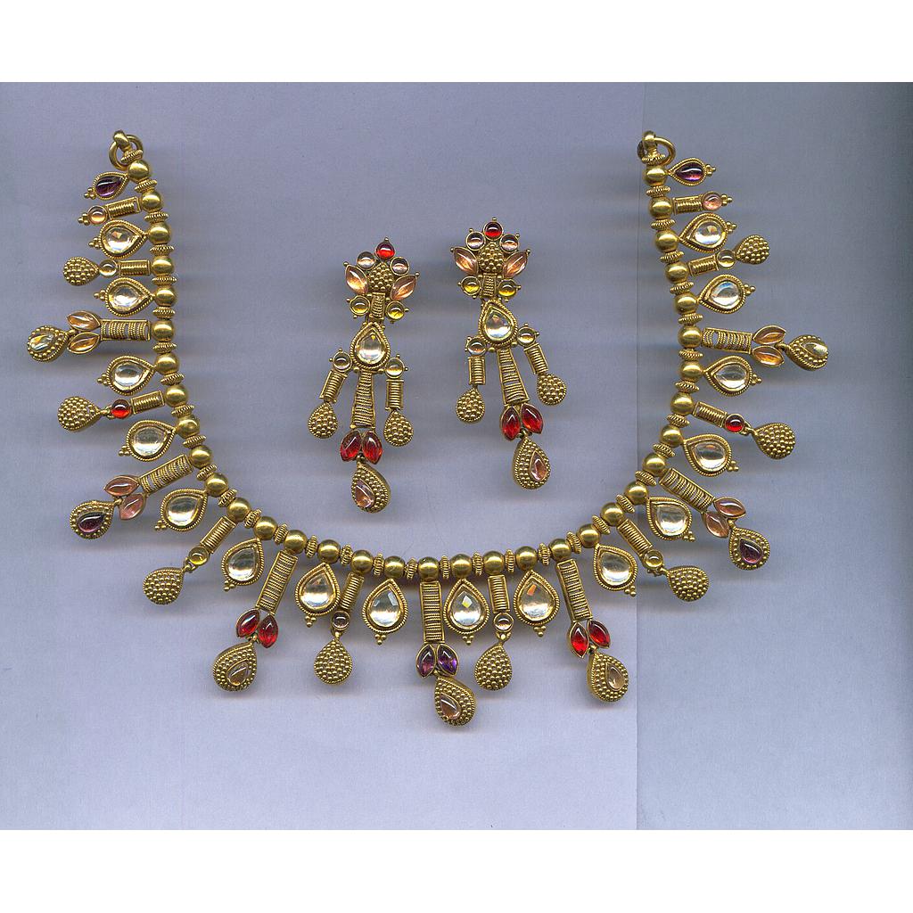 GOLD HALF SET ROUND ANTIQUE GENERAL