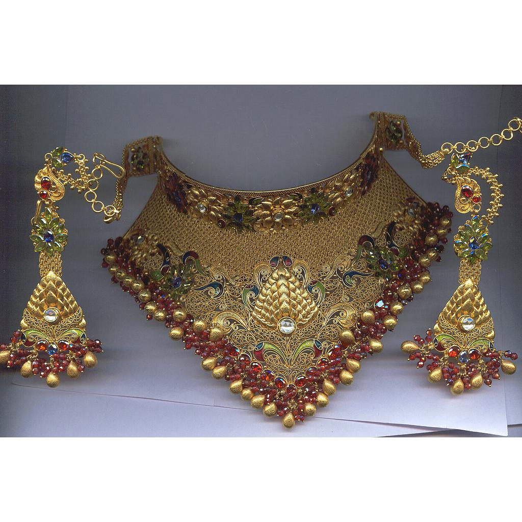 GOLD HALF SET ROUND ANTIQUE GENERAL