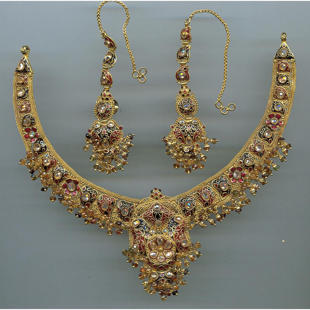 GOLD HALF SET ROUND ANTIQUE GENERAL