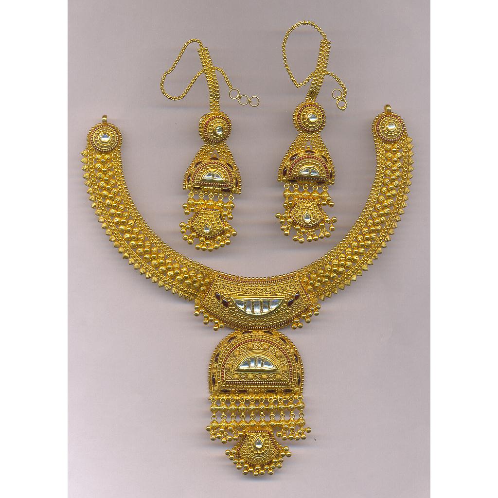 GOLD HALF SET ROUND ANTIQUE GENERAL