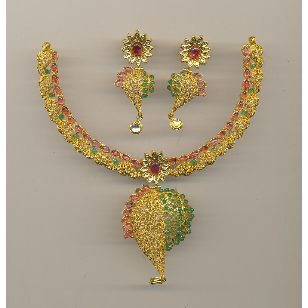 GOLD HALF SET ROUND ANTIQUE GENERAL