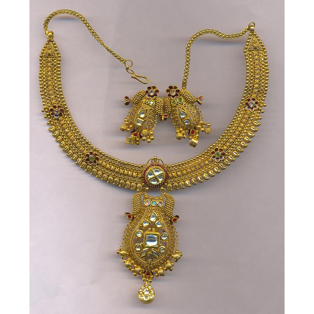 GOLD HALF SET ROUND ANTIQUE GENERAL