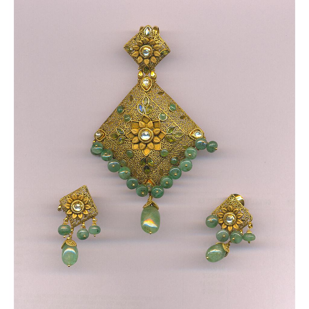 GOLD HALF SET ROUND ANTIQUE GENERAL