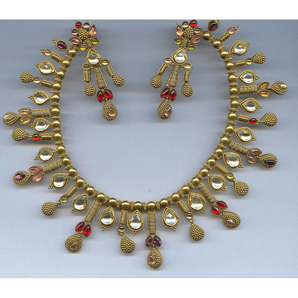 GOLD HALF SET ROUND ANTIQUE GENERAL