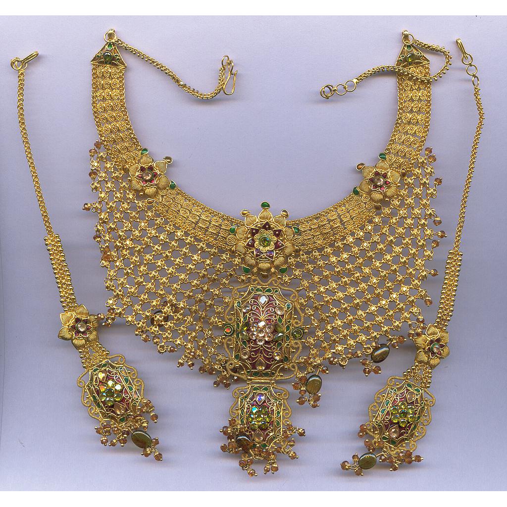 GOLD HALF SET ROUND ANTIQUE GENERAL