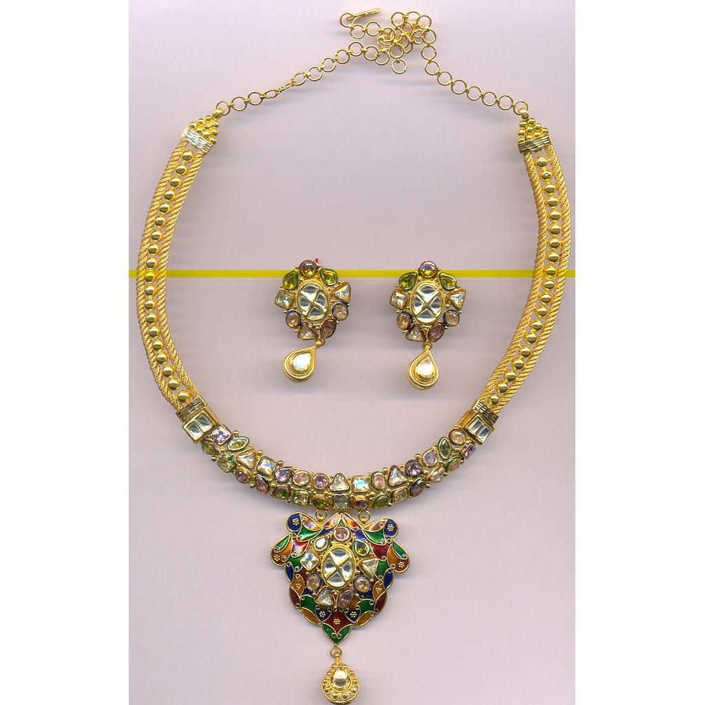 GOLD HALF SET ROUND ANTIQUE GENERAL