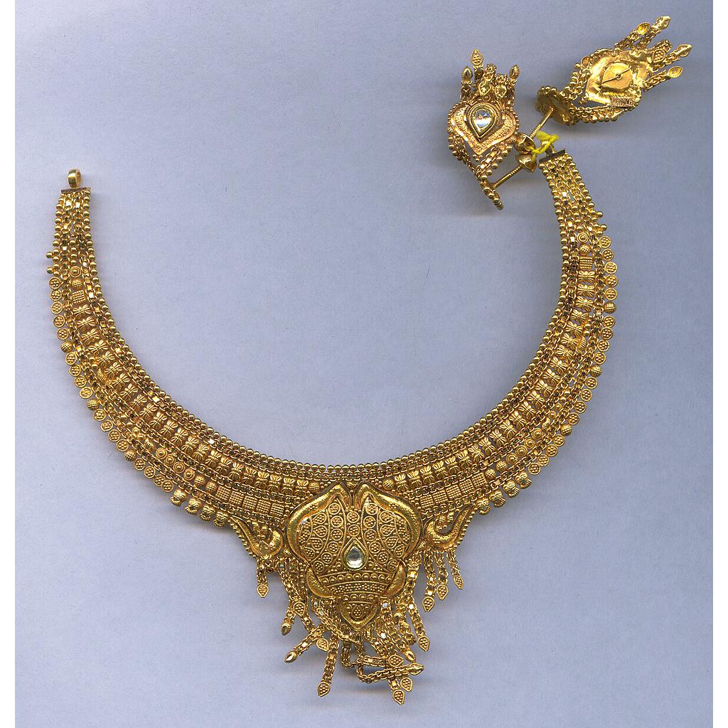 GOLD HALF SET ROUND ANTIQUE GENERAL