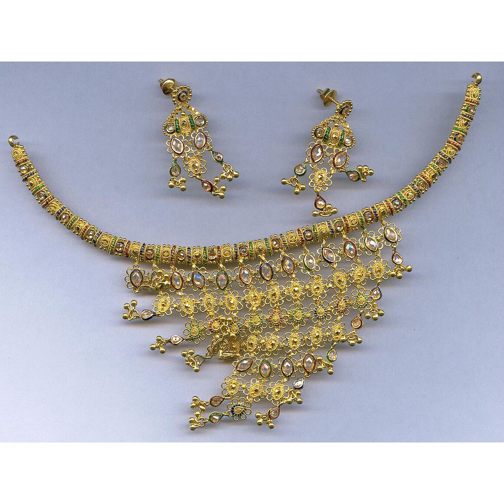 GOLD HALF SET ROUND ANTIQUE GENERAL