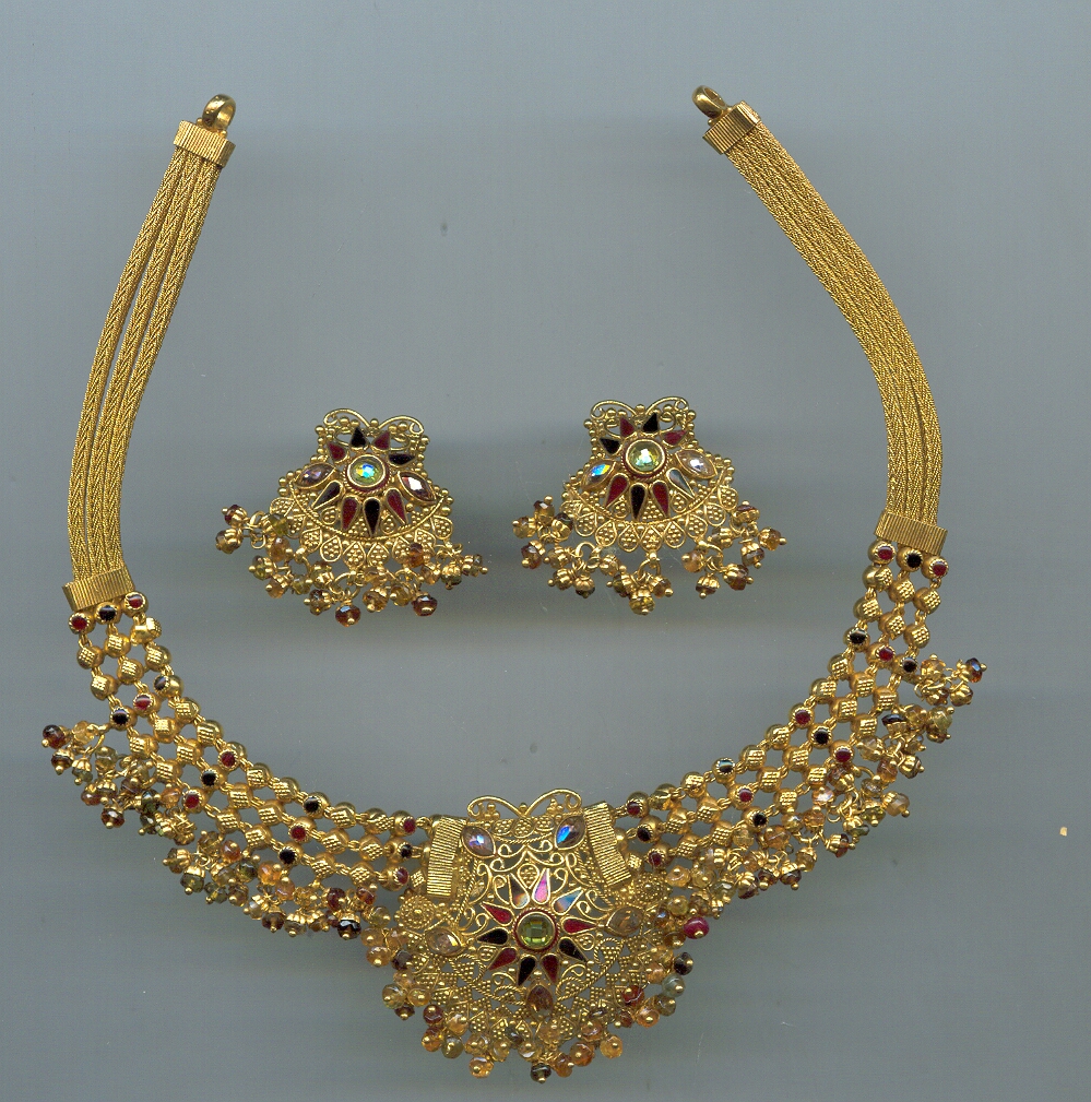 GOLD HALF SET ROUND ANTIQUE GENERAL