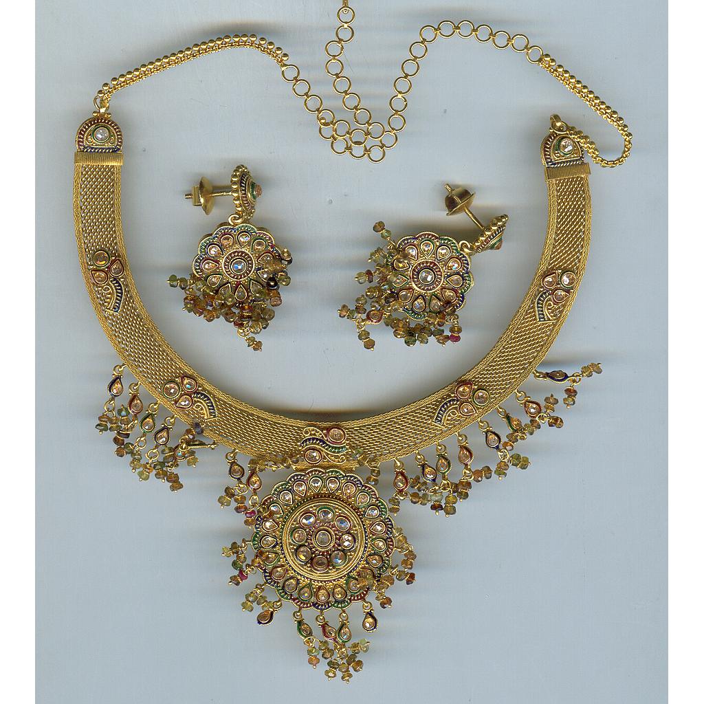 GOLD HALF SET ROUND ANTIQUE GENERAL
