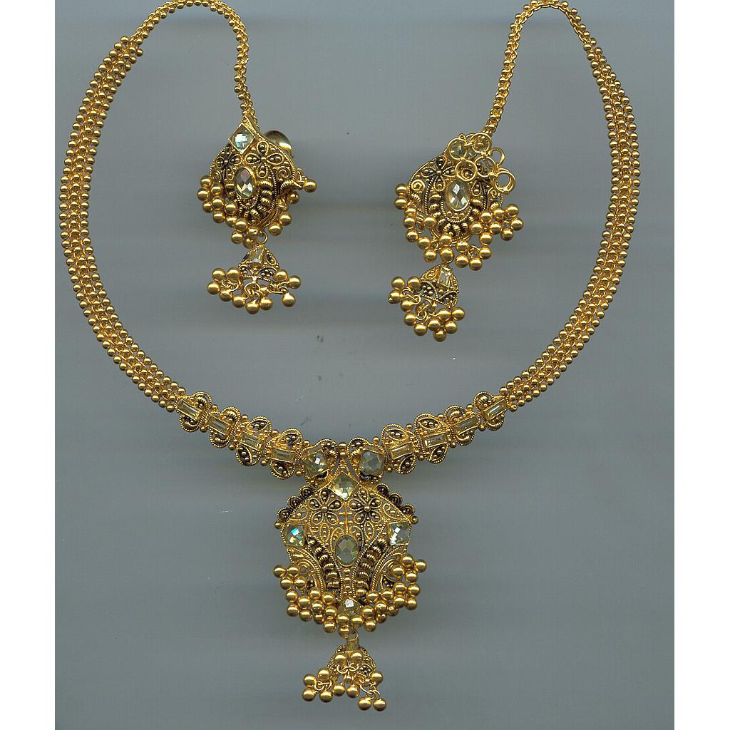 GOLD HALF SET ROUND ANTIQUE GENERAL