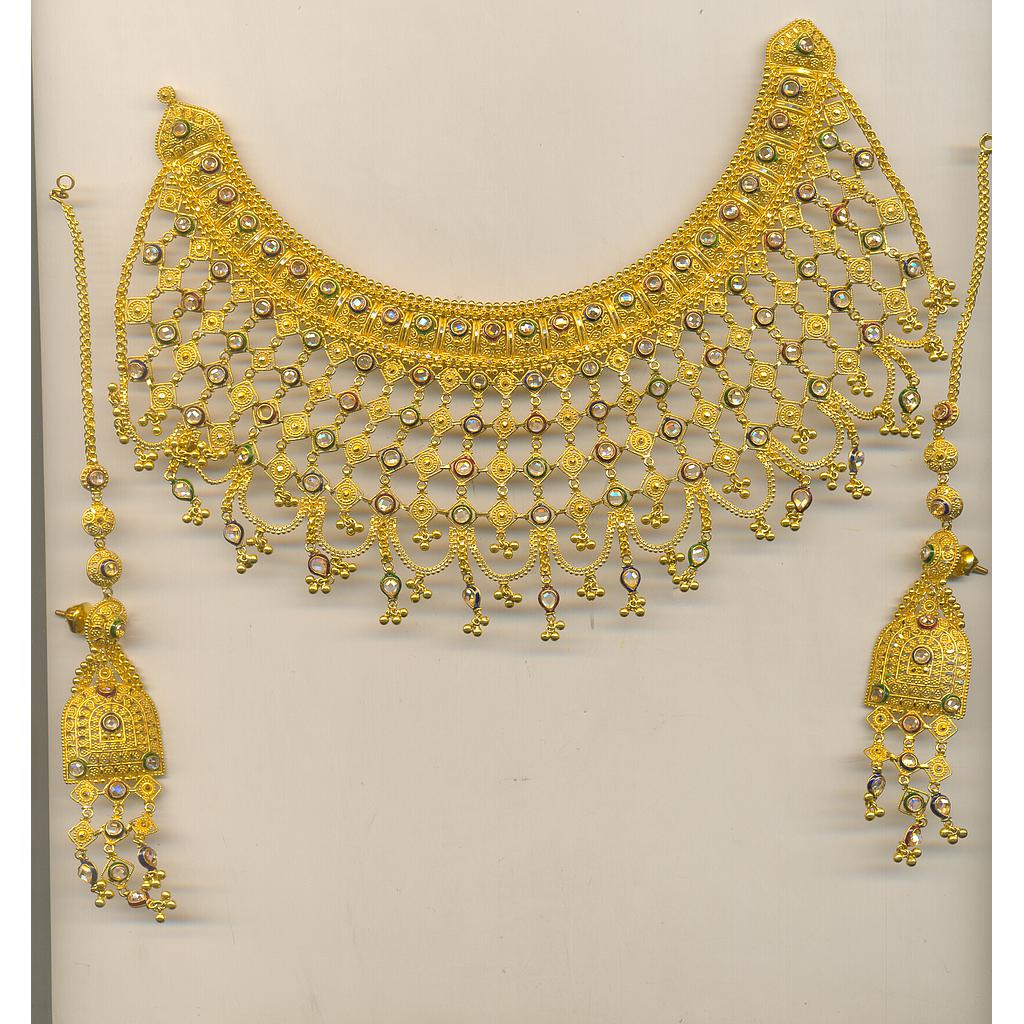 GOLD HALF SET ROUND ANTIQUE GENERAL